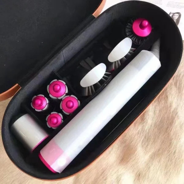 Best Quality Salon with Accessories Leather Case 8 Set Model Hair Curler for Dyson′ HS01 Airwraps Complete Airwraps Styler Hair Curler- pink